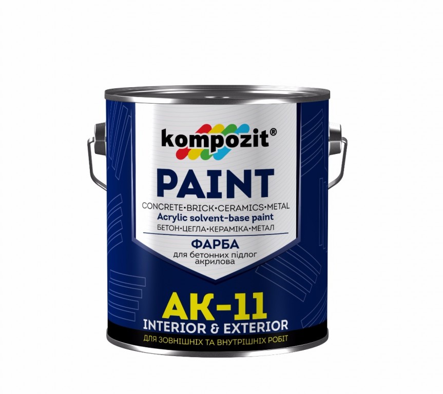 Краска для бетонных полов Kompozit AK-11
